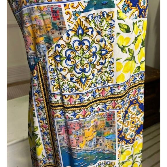 Terez Amalfi Patchwork V Neck Dress - Picture 6 of 6